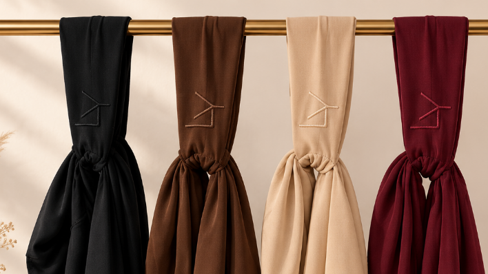 instant hijab jersey premium plusieurs coloris lumeyah belgique