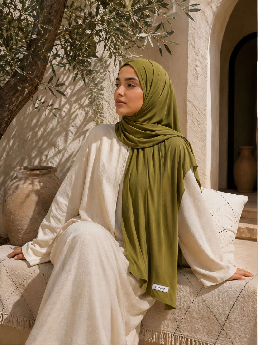 hijab voile bambou jersey premium plusieurs coloris lumeyah belgique bruxelles livraison 