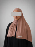 Long Hijab Lumeyah - Brume Rosée