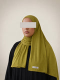 Long Hijab Lumeyah - Vert Olive
